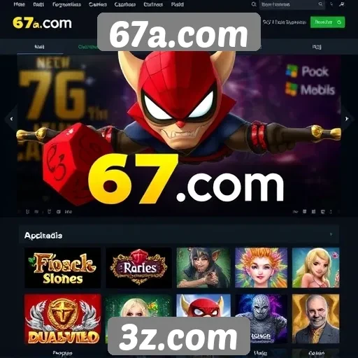 Comparação de 67a.com com outros sites de jogos