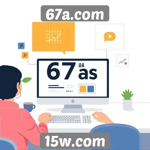 O impacto do design de interface no 67a.com